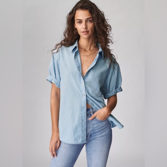 Aritzia Denim Forum The Jane Shirt - Picture 1 of 4